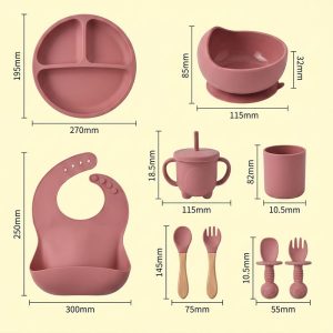 ১০ পিসের বেবী ফিডিং সেট